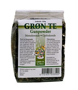 Grøn te Gunpowder