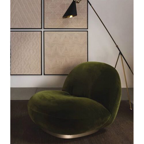Gubi Pacha Lounge Chair green
