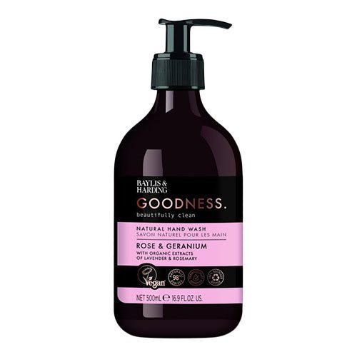 Hand Wash rose & geranium Baylis & Harding Goodness