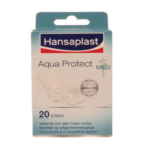 Hansaplast aqua protect strips 20 stk 20 stk ass.