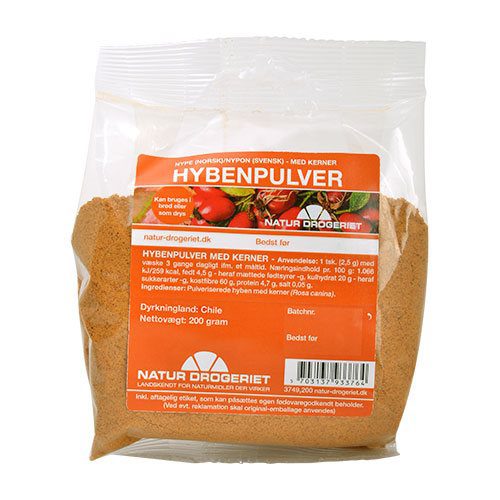 Hyben pulver fint m. kerner