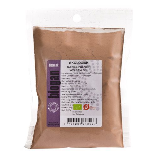 Kanelpulver 100% Ceylon Ø