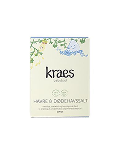 KRAES babybad havre &  dødehavssalt