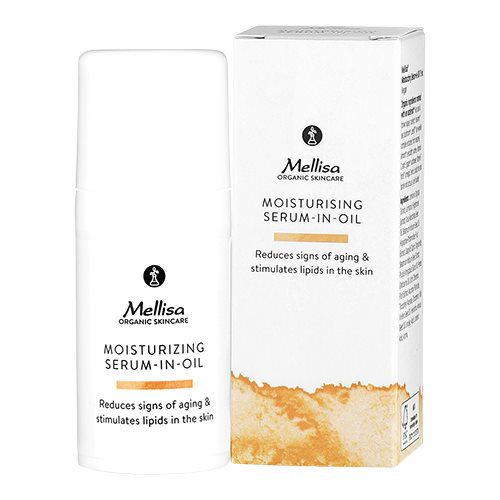 Mellisa Moisturising Serum in Oil m. hybenkerne, havtorn, kæmpenatlys