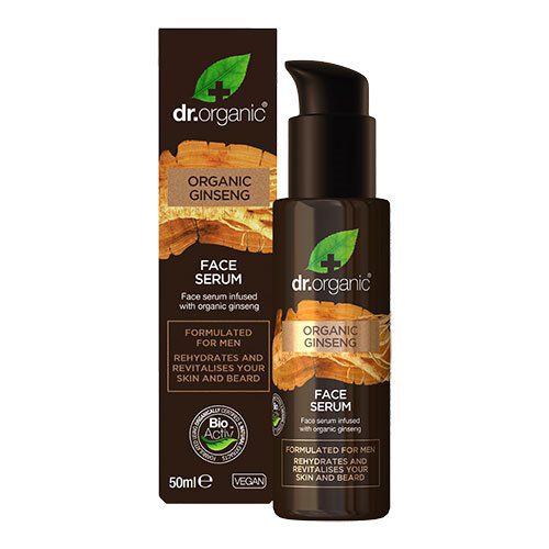 Mens face serum Ginseng Dr. Organic