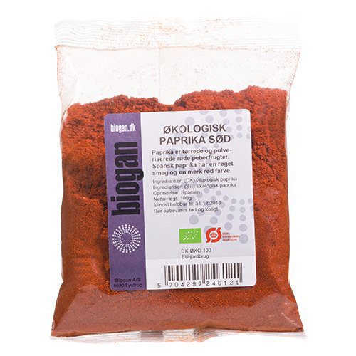 Paprika sød Ø