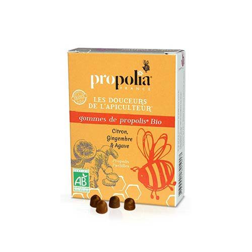 Propolis sugetabletter m. Ingefær Ø