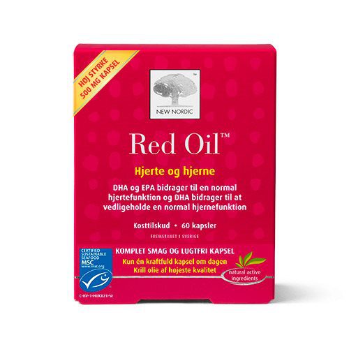 Red Oil omega 3 krill olie