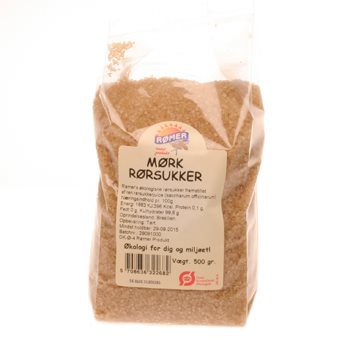 Rørsukker mørk Ø