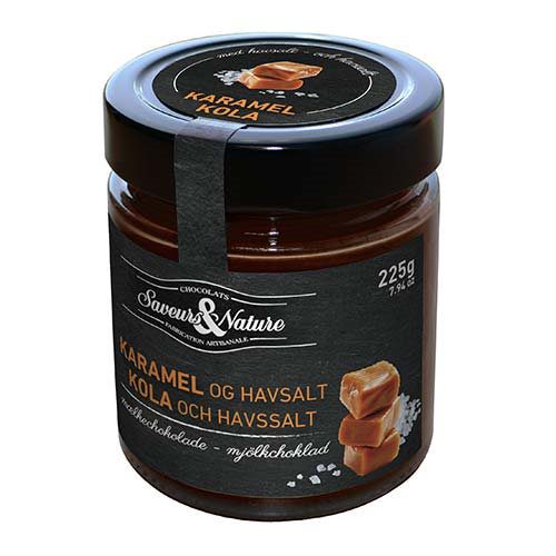 Smørepålæg Choko/Karamel m. havsalt Ø