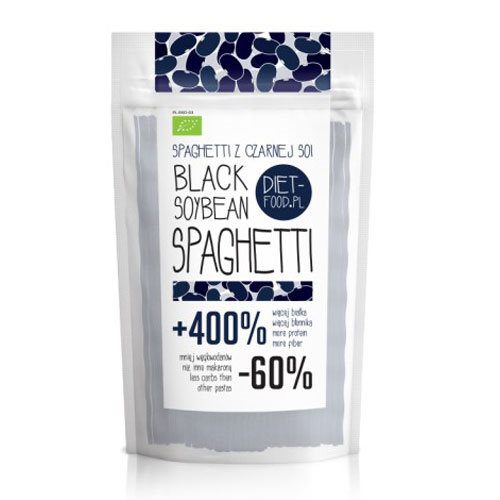 Soja spaghetti sort Ø glutenfri