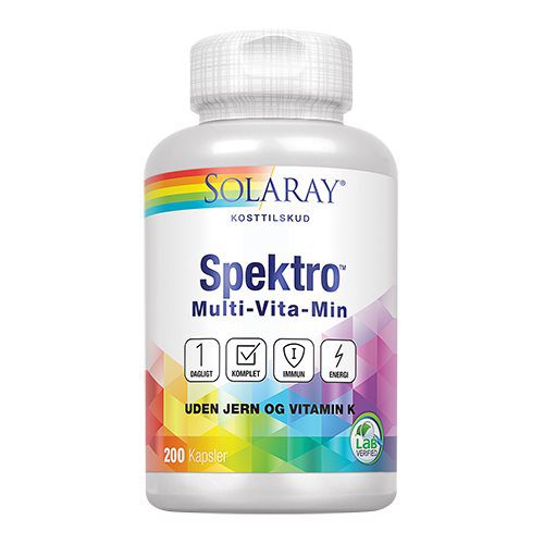 Spektro Multi-Vita-Min uden jern og vit. K.