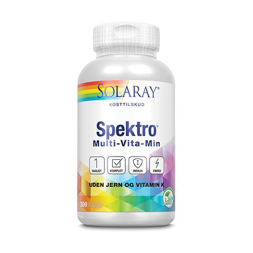 Spektro Multi-Vita-Min uden jern og vit. K.