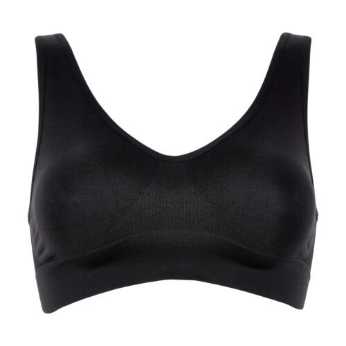 MISSYA LUCIA BRA TOP WIDE STRAPS 12492 (Black, M)