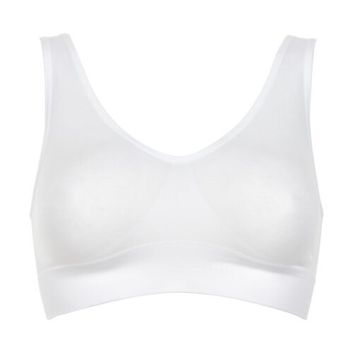 MISSYA LUCIA BRA TOP WIDE STRAPS 12492 W (White, M)