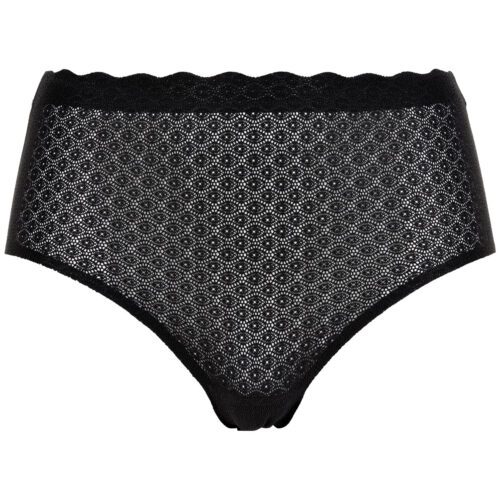 SLOGGI ZERO FEEL LACE HIGH WAIST 10202035 0004 (Black, XS)