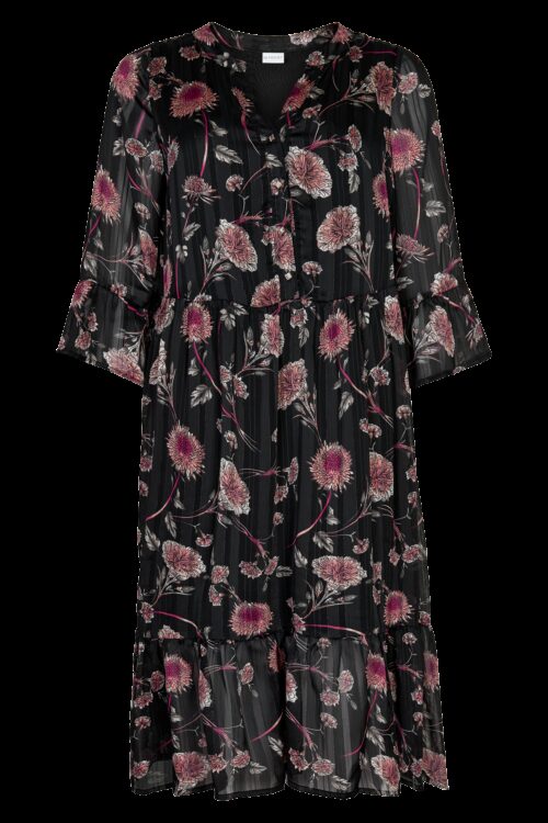 IN FRONT EVADINE KJOLE 014179 999 (Black 999, S)