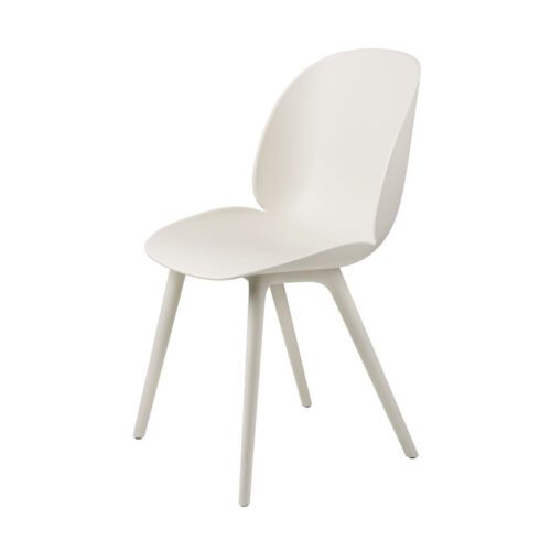 Gubi Beetle Chair, Plastic edition Alabaster White