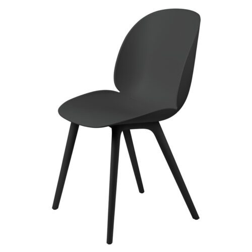 Gubi Beetle Chair, Plastic edition Black