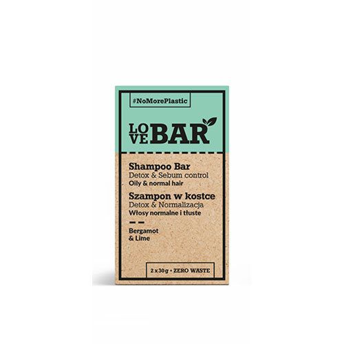 Shampoo Bar plejende t. normalt & fedtet hår