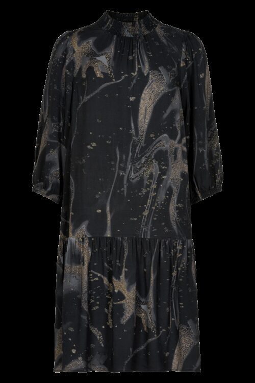 IN FRONT LEONORA KJOLE 14282 999 (Black 999, M)