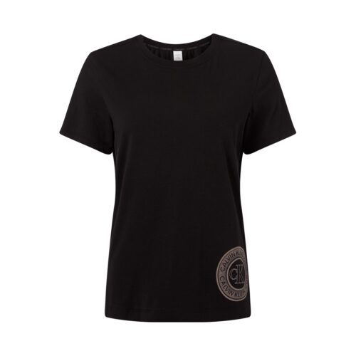 CALVIN KLEIN LINGERI T-SHIRT S6514E UB1 (Black, S)