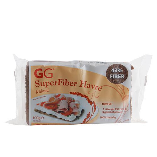 GG SuperFiber Havre knækbrød