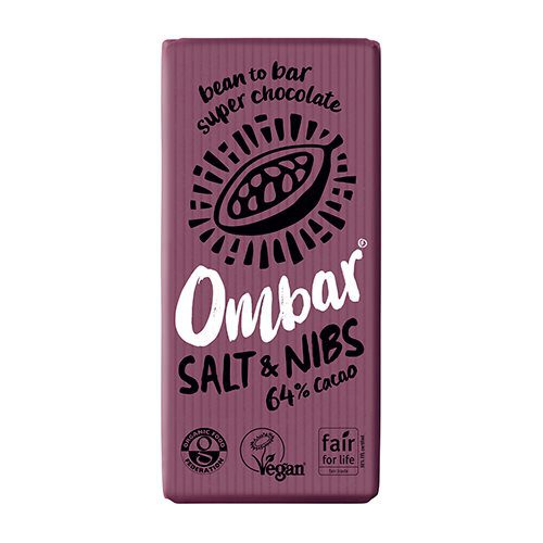 Ombar Salt & kakaonibs 64% kakao Ø