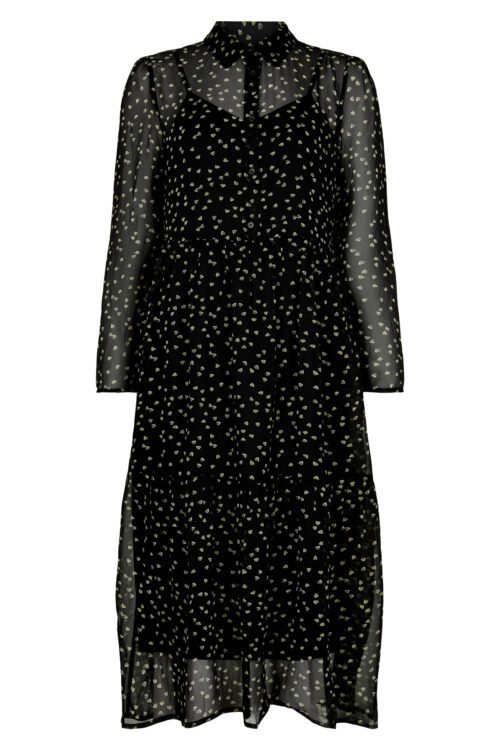 ICHI IHBETTY KJOLE 20112529 194008 (Black, 36)