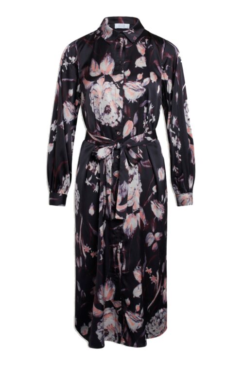 LOVE & DIVINE LOVE510 KJOLE (Black Flower, XS)
