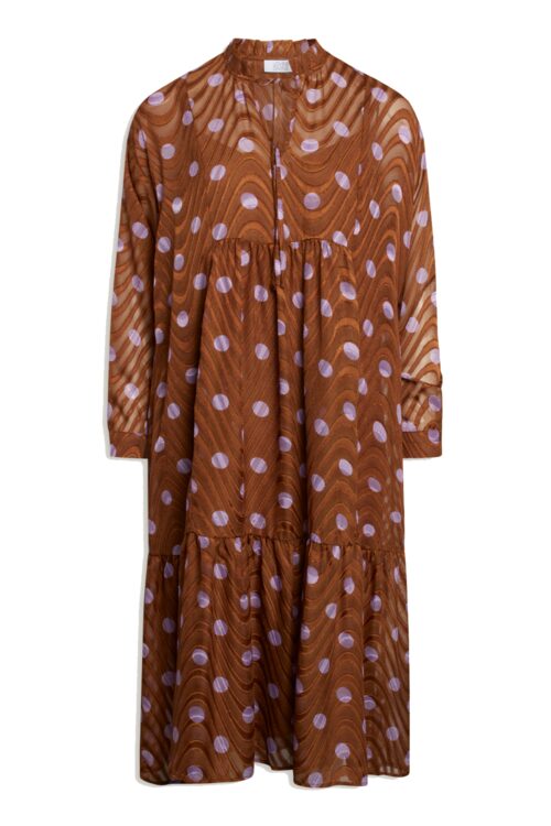 LOVE & DIVINE LOVE428 KJOLE 802 (Cognac Wave, XS)