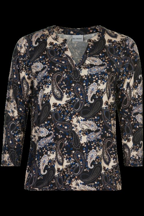 IN FRONT SIGNE BLUSE 14092 501 (Blue 501, M)