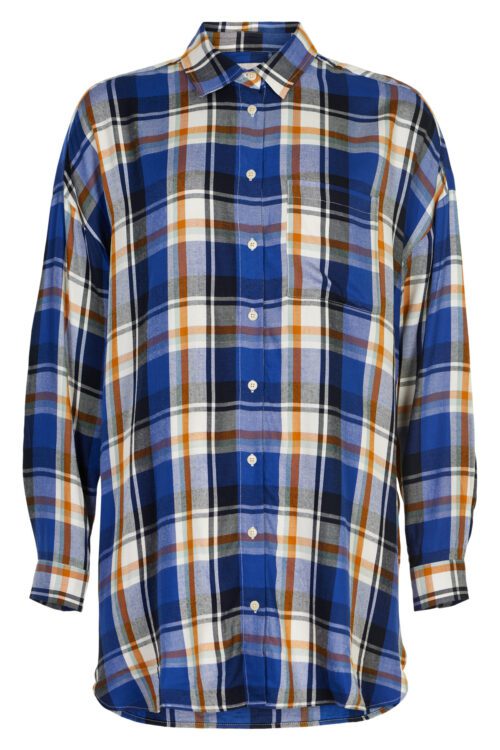 PART TWO GARVINA SKJORTE 30305747 300541 (Check Blue, 38)