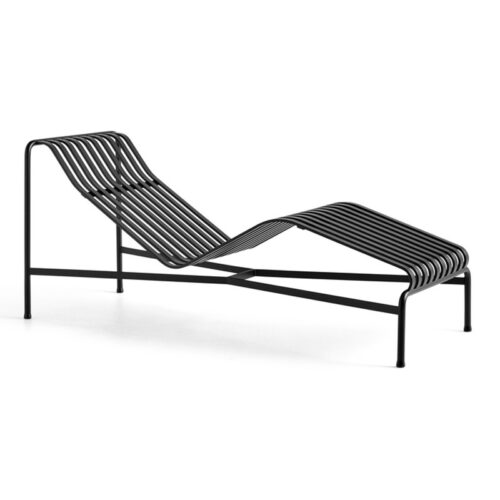 HAY Palissade Chaise Longue Anthracite