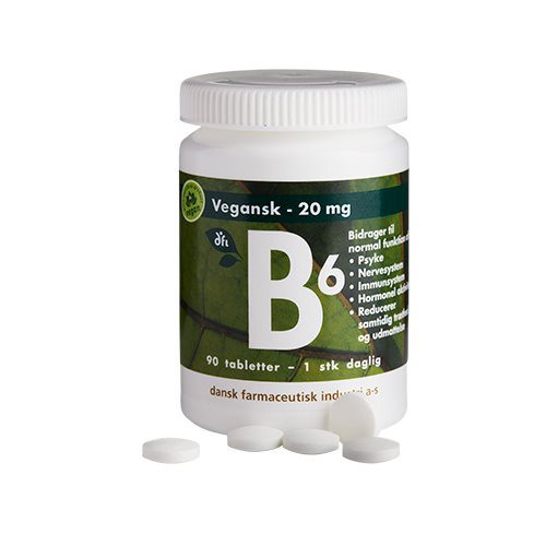 B6 20mg Vegansk