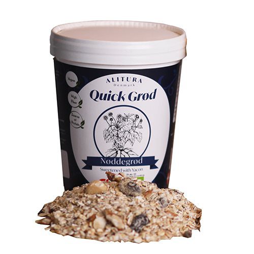 Quickgrød nøddegrød m. yacon Ø