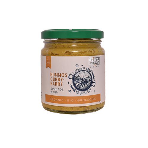 Smørepålæg Hummus karry Ø