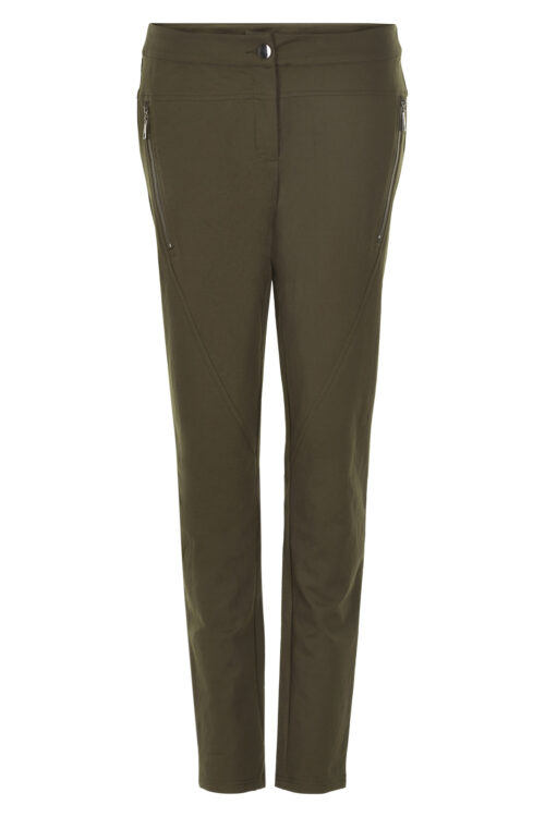 IN FRONT LYSETTE BUKSER 12863 (Army 681, XL)