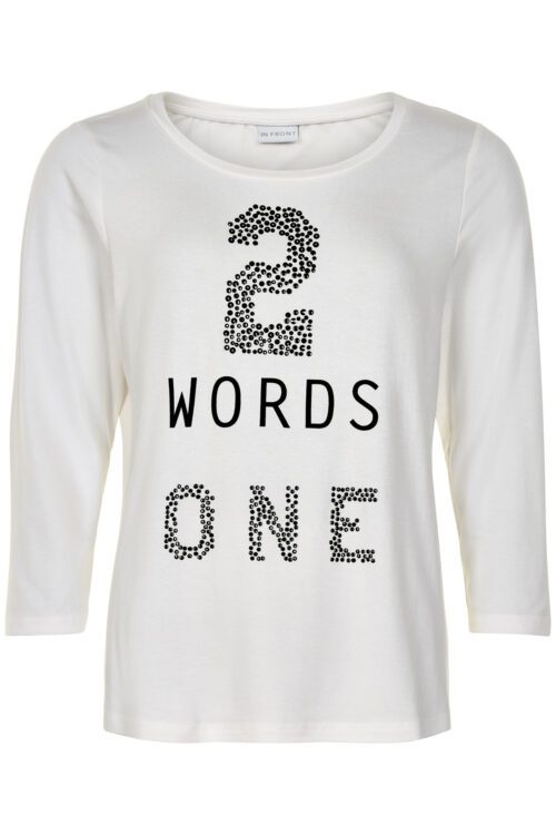 IN FRONT JUSTINA T-SHIRT 12859 (Off White 020, S)