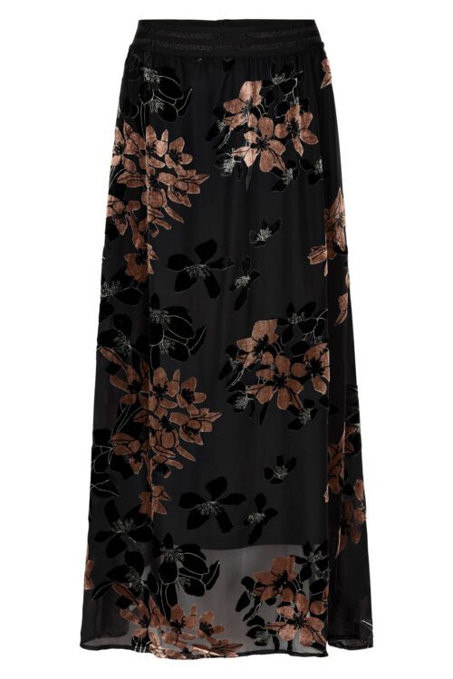 IN FRONT RUBINA LANG NEDERDEL 12975 (Black 999, S)