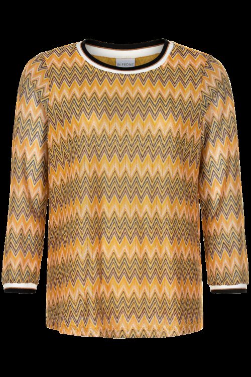 IN FRONT MAGGI BLUSE 13116 (Yellow 708, S)