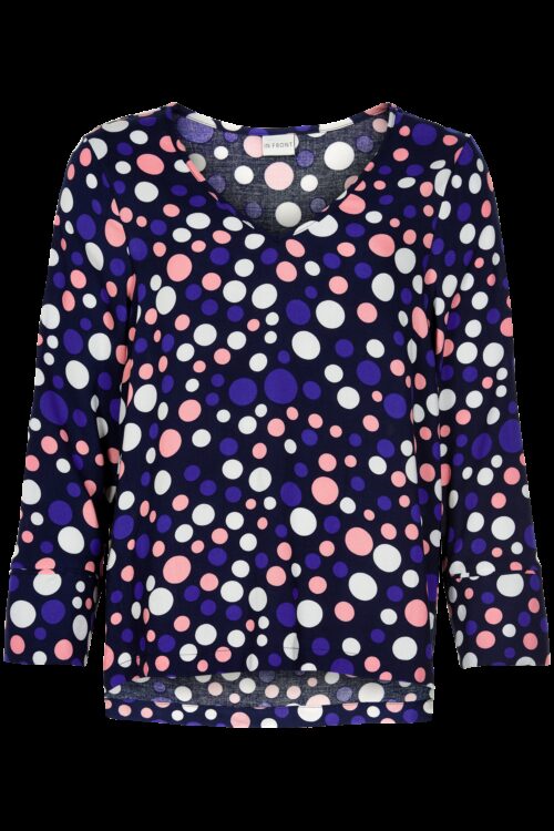 IN FRONT SINNA BLUSE 13139 (Navy 591, L)