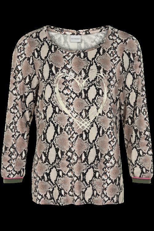 IN FRONT LIZA BLUSE 13112 (Desert 180, M)