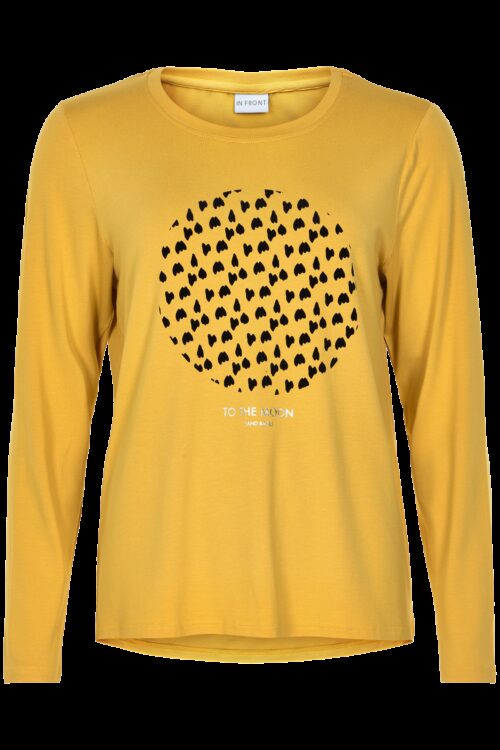 IN FRONT MOON BLUSE 13129 Y (Yellow 708, XL)