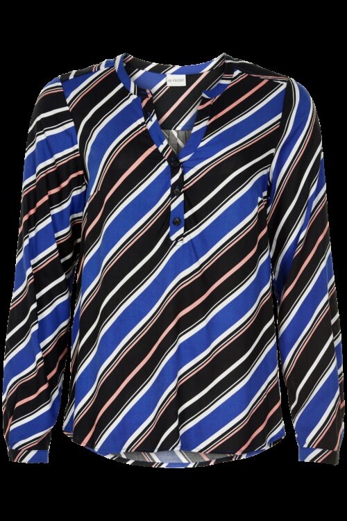 IN FRONT ESTELLE BLUSE 13109 (Cobolt 592, L)