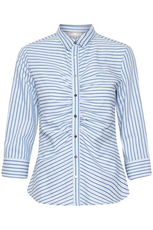 InWear HOWARD SKJORTE 30104072 N (Nautic Blue Stripe 11497, 34)