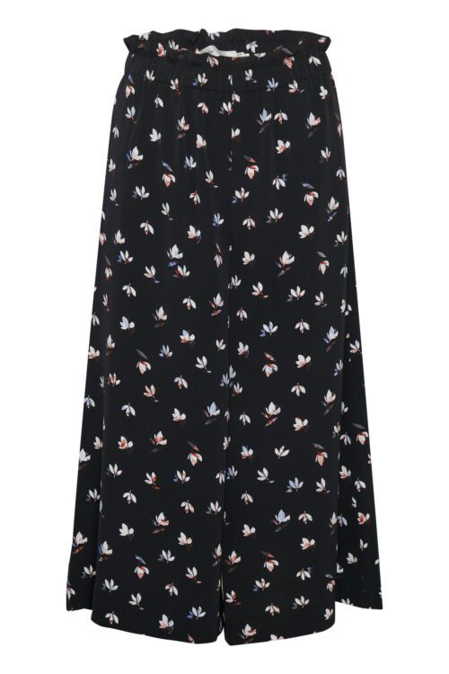 InWear BANJI CULOTTE BUKSER 30104463 (Black Windy Petals 11510, 36)