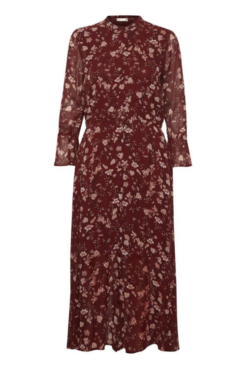 InWear TRILBYIW KJOLE 30104561 (Russet Brown Floral 11541, 36)