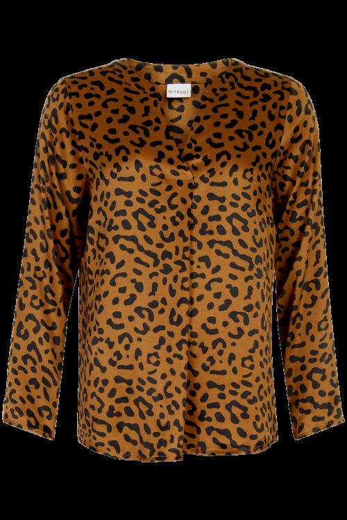 IN FRONT COLOMBO BLUSE 13616 (Burnt Sienna 790, S)