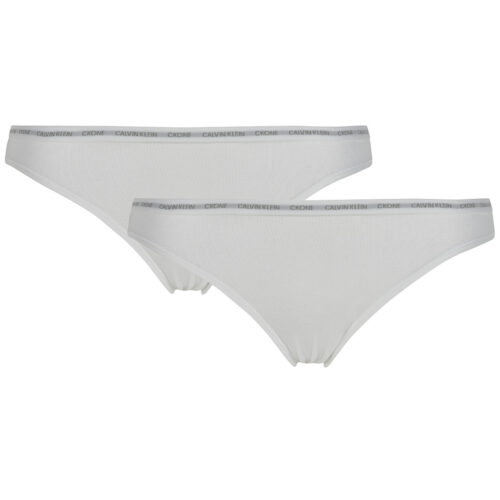 CALVIN KLEIN BIKINI 2 PACK D3789E 100 (White, XL)